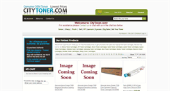Desktop Screenshot of citytoner.com
